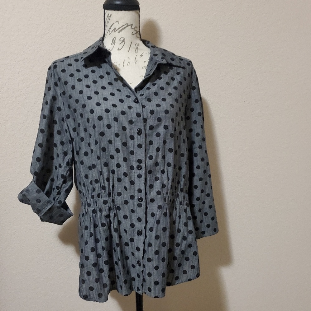 Evan Picone Button Down Shirt